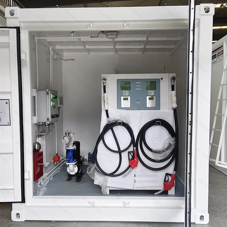 mobile fuel gas station