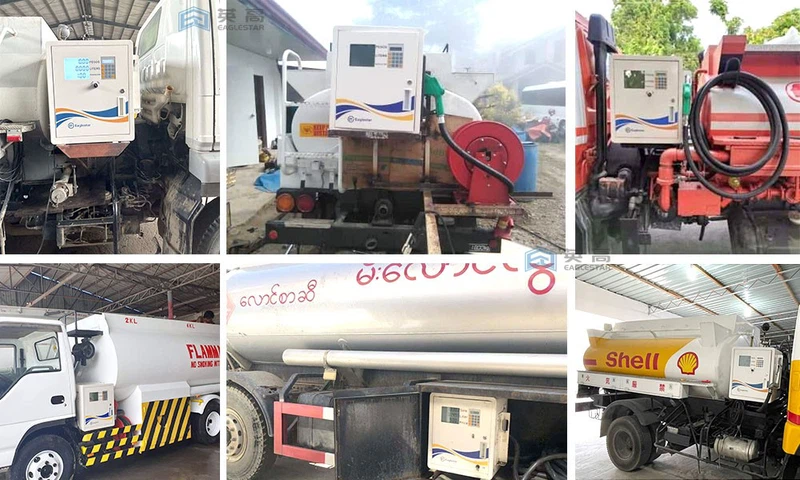 mobile fuel dispenser vehicle mobile fuel dispenser vehicle