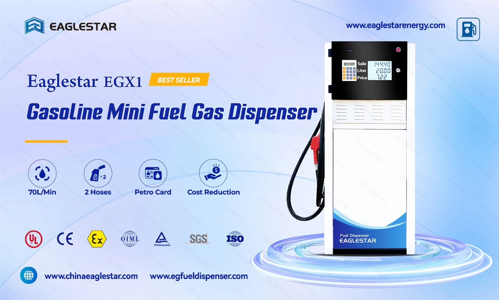 Gasoline Mini Fuel Gas Dispenser Gasoline Mini Fuel Gas Dispenser