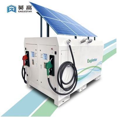 Solar Panel Gas Station